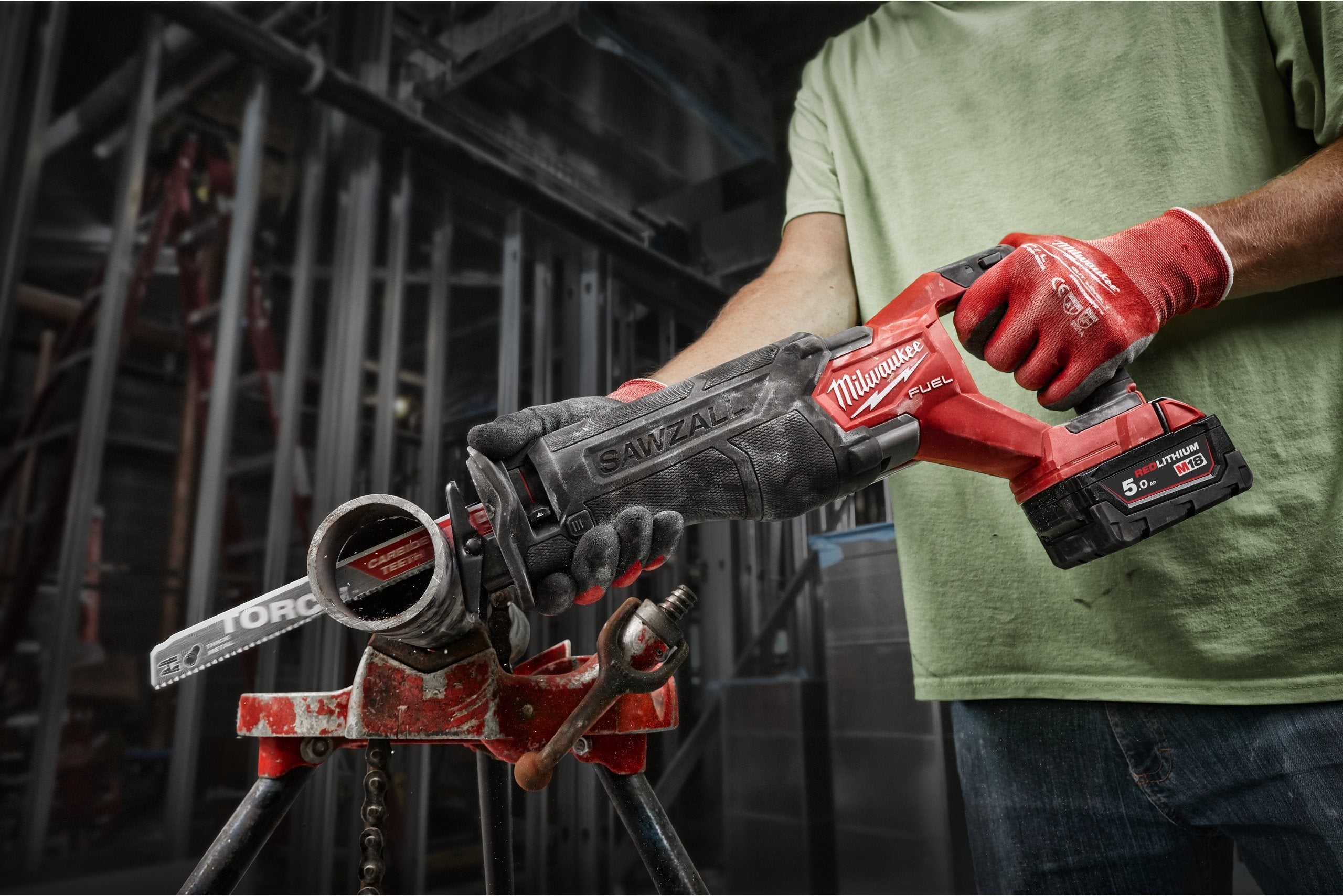 Fierăstrău sabie M18 FUEL™ SAWZALL™ Milwaukee M18 FSZ-0, fără acumulator, fără încărcător, cod 4933498063