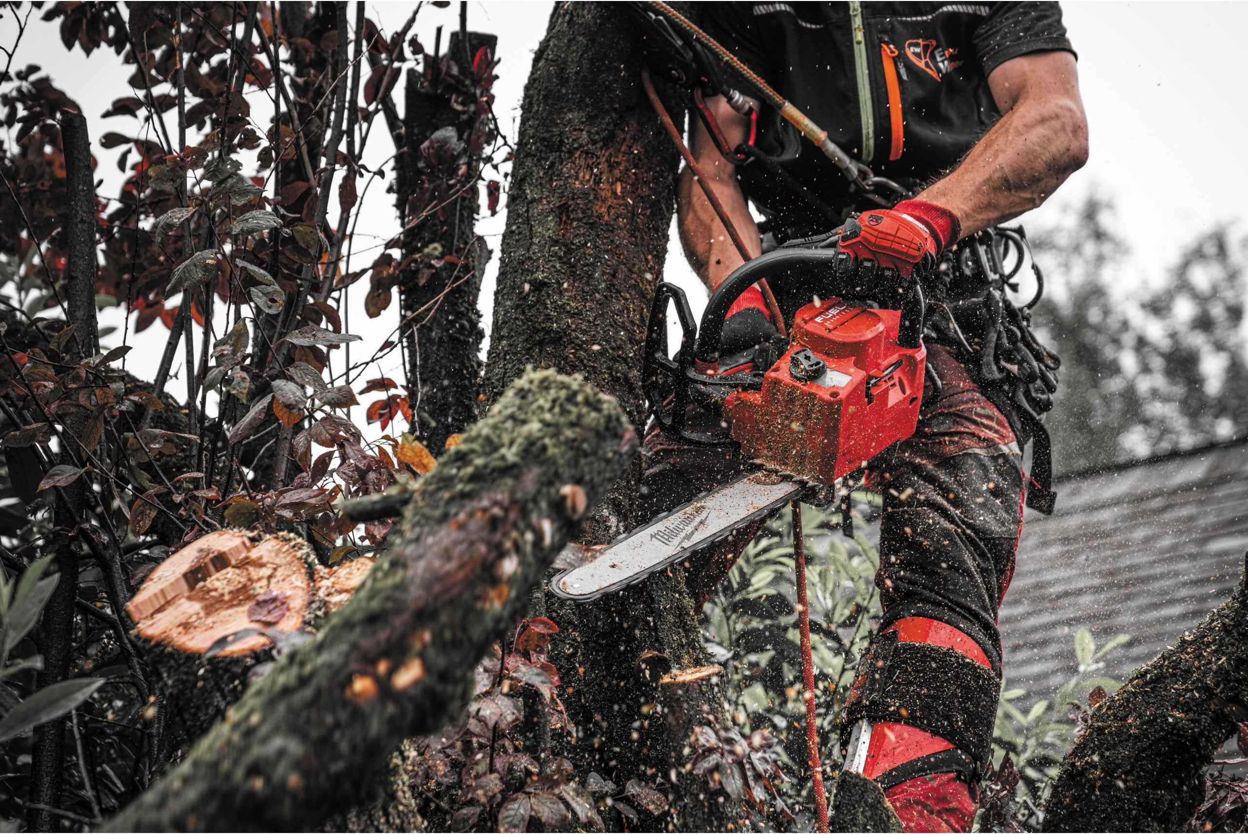 Fierăstrău cu lanț Milwaukee M18 FTHCHS30 FUEL™ TOP HANDLE, șină 30 cm, pas lanț .325"