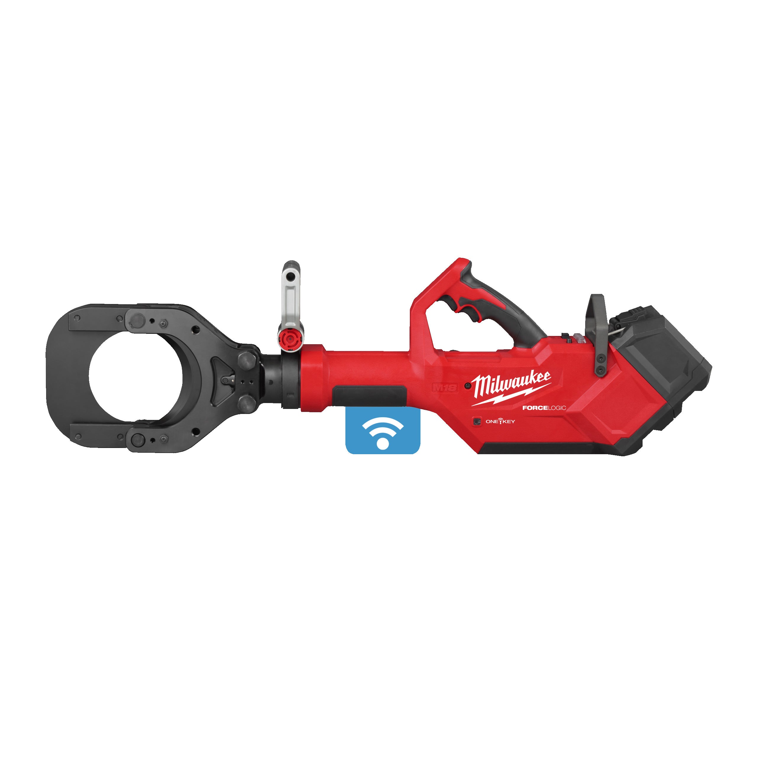 Tăietor hidraulic pentru cabluri Milwaukee M18 HCC125-801C FORCE LOGIC™ 125 mm, cod 4933499333