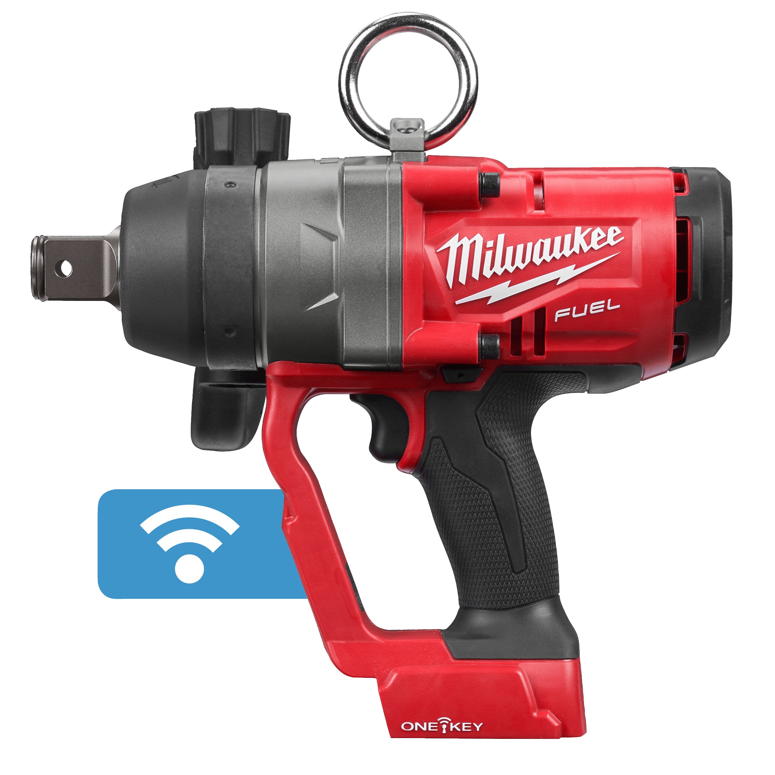 Cheie de impact 1″ ONE-KEY™ Milwaukee M18 ONEFHIWF1-0 FUEL™, cuplu ridicat și inel de fixare, cod 4933499162