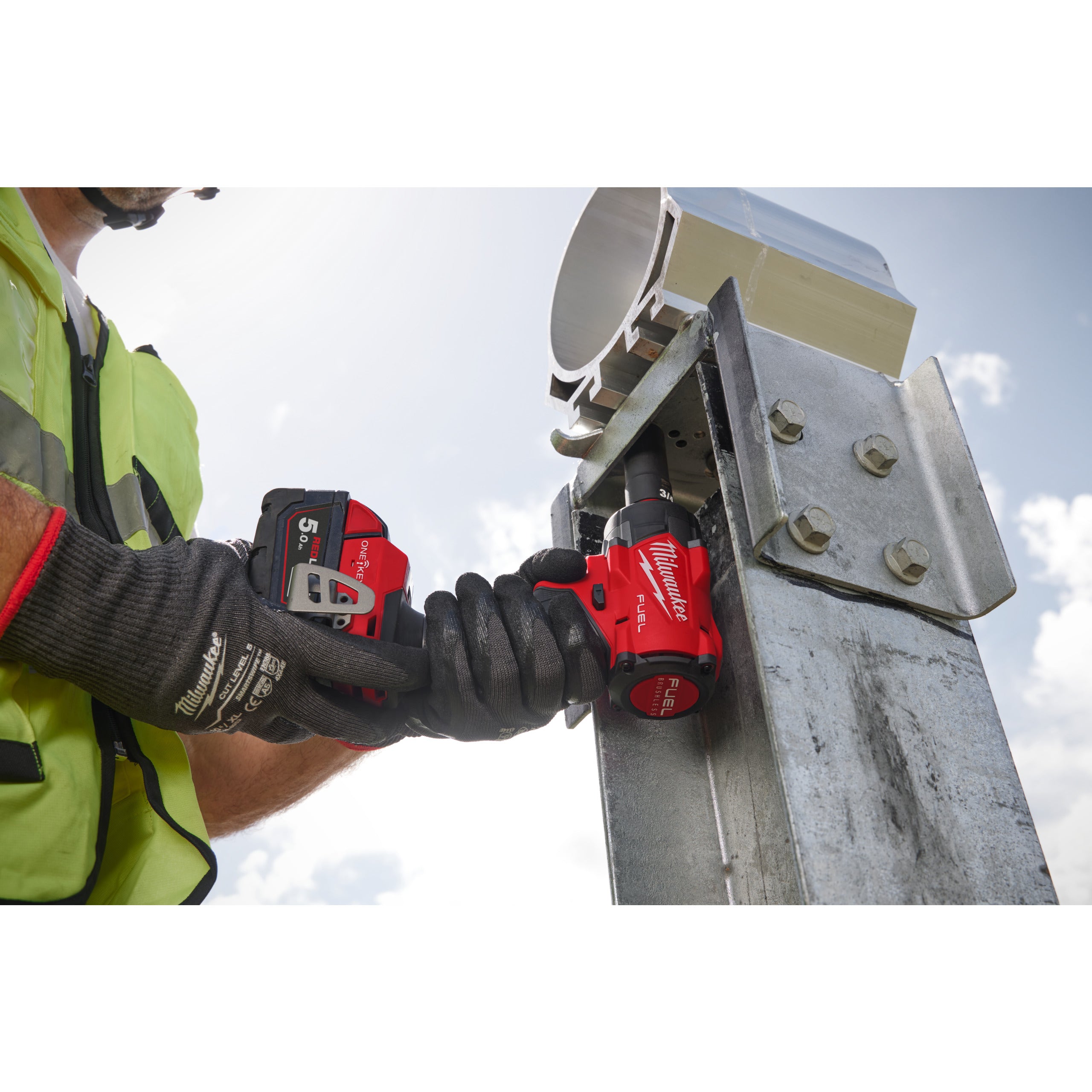 Cheie de impact de precizie Milwaukee M18 ONEFIW2FC12-0X FUEL™ ONE-KEY™ TORQUE-SENSE™ ½″, cod 4933493412
