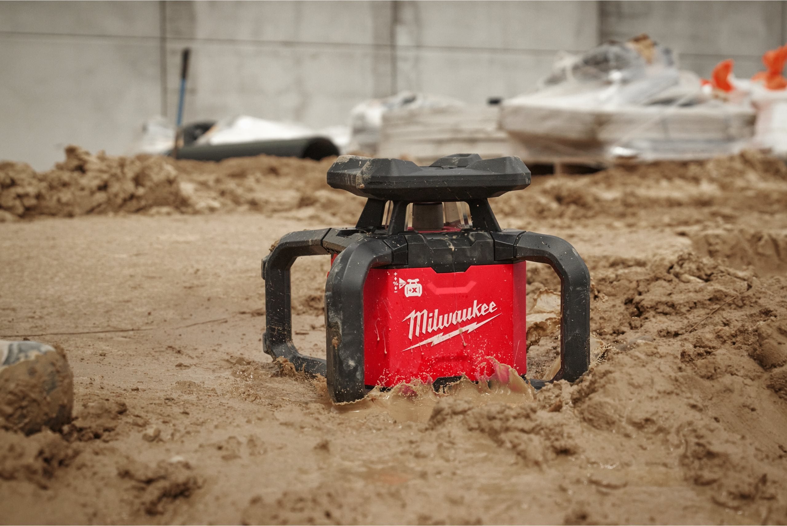 Nivelă laser rotativă orizontală și verticală Milwaukee M18 RLOHV1200-501C, 1200 M, ONE-KEY™, 1 x acumulator M18 B5, 1 x încărcător M12-18C, 1 x cutie plastic, cod 4933493204