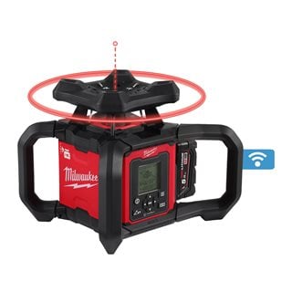 Nivelă laser rotativă orizontală și verticală Milwaukee M18 RLOHV1200-501C, 1200 M, ONE-KEY™, 1 x acumulator M18 B5, 1 x încărcător M12-18C, 1 x cutie plastic, cod 4933493204