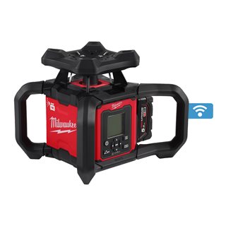Nivelă laser rotativă orizontală și verticală Milwaukee M18 RLOHV1200-501C, 1200 M, ONE-KEY™, 1 x acumulator M18 B5, 1 x încărcător M12-18C, 1 x cutie plastic, cod 4933493204
