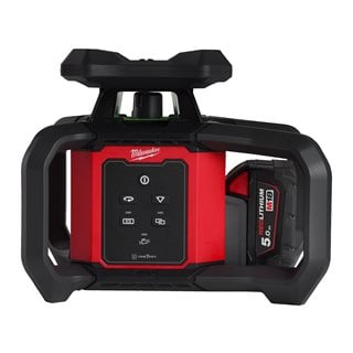 Nivelă laser verde rotativă Milwaukee M18 RLOHVG300-501C, orizontală și verticală, 300m, ONE-KEY, 1 x acumulator M18 B5, 1 x încărcător M12-18 C, 1 x cutie plastic, cod 4933493194 - BIG STORE (Dynamic Tools SRL)