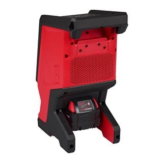 Boxă de șantier Milwaukee M18 SPEJSG2-0, Bluetooth®, USB-C, 333 x 145 x 213 mm, cod 4933493530