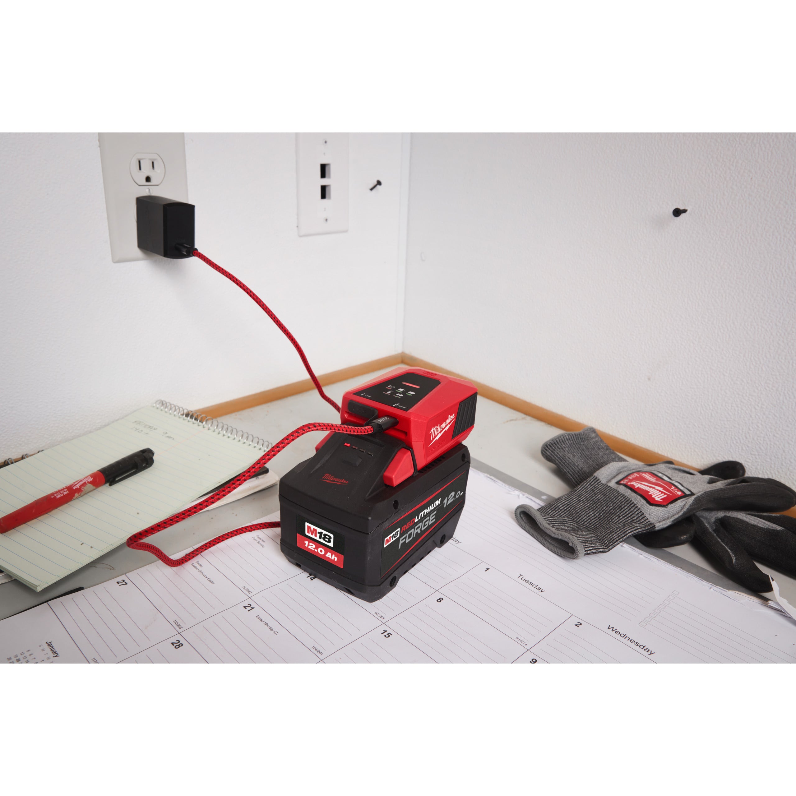 Încărcător Mini încărcător Milwaukee M18 TC TOP-OFF, cod 4932499165