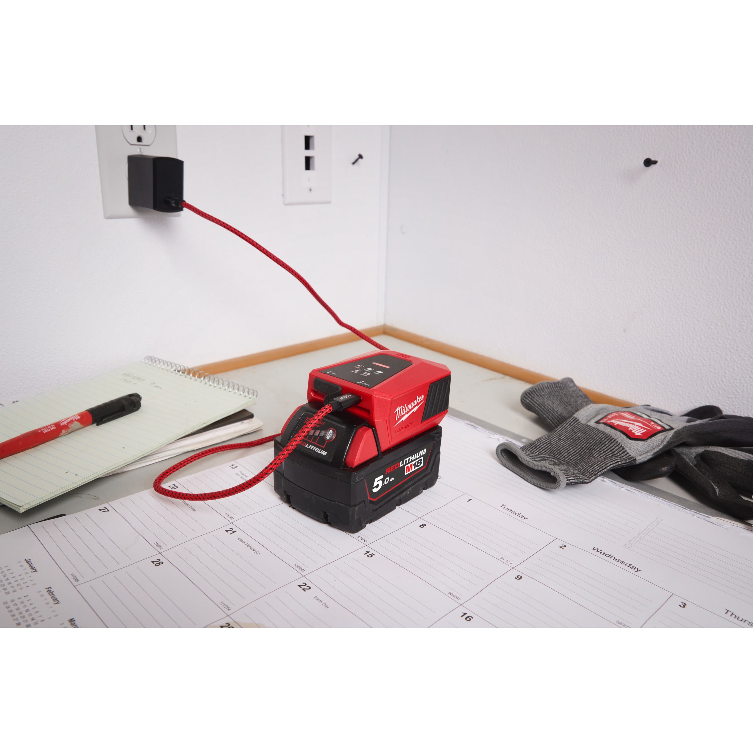 Încărcător Mini încărcător Milwaukee M18 TC TOP-OFF, cod 4932499165