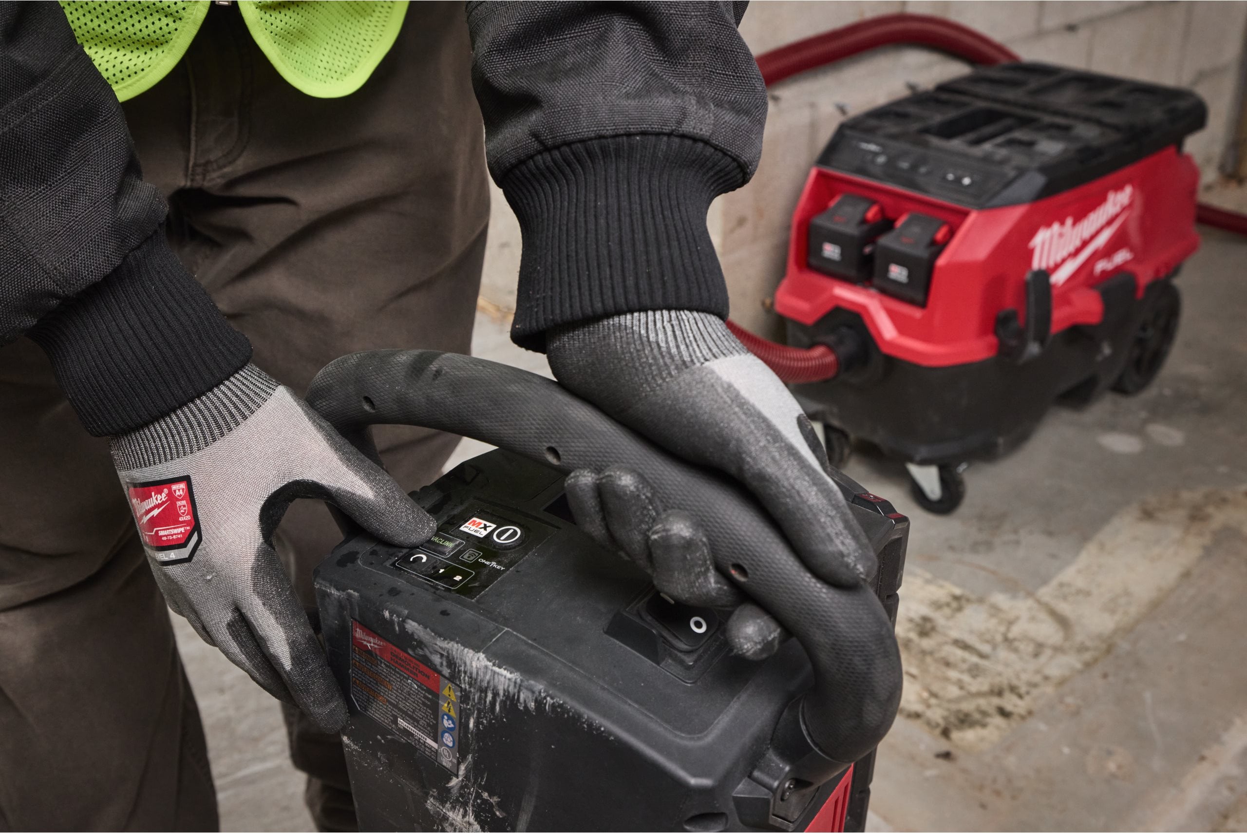 Ciocan demolator SDS-MAX Milwaukee 10kg MXF HADO1000, 26J, MX FUEL™, ONE-KEY™