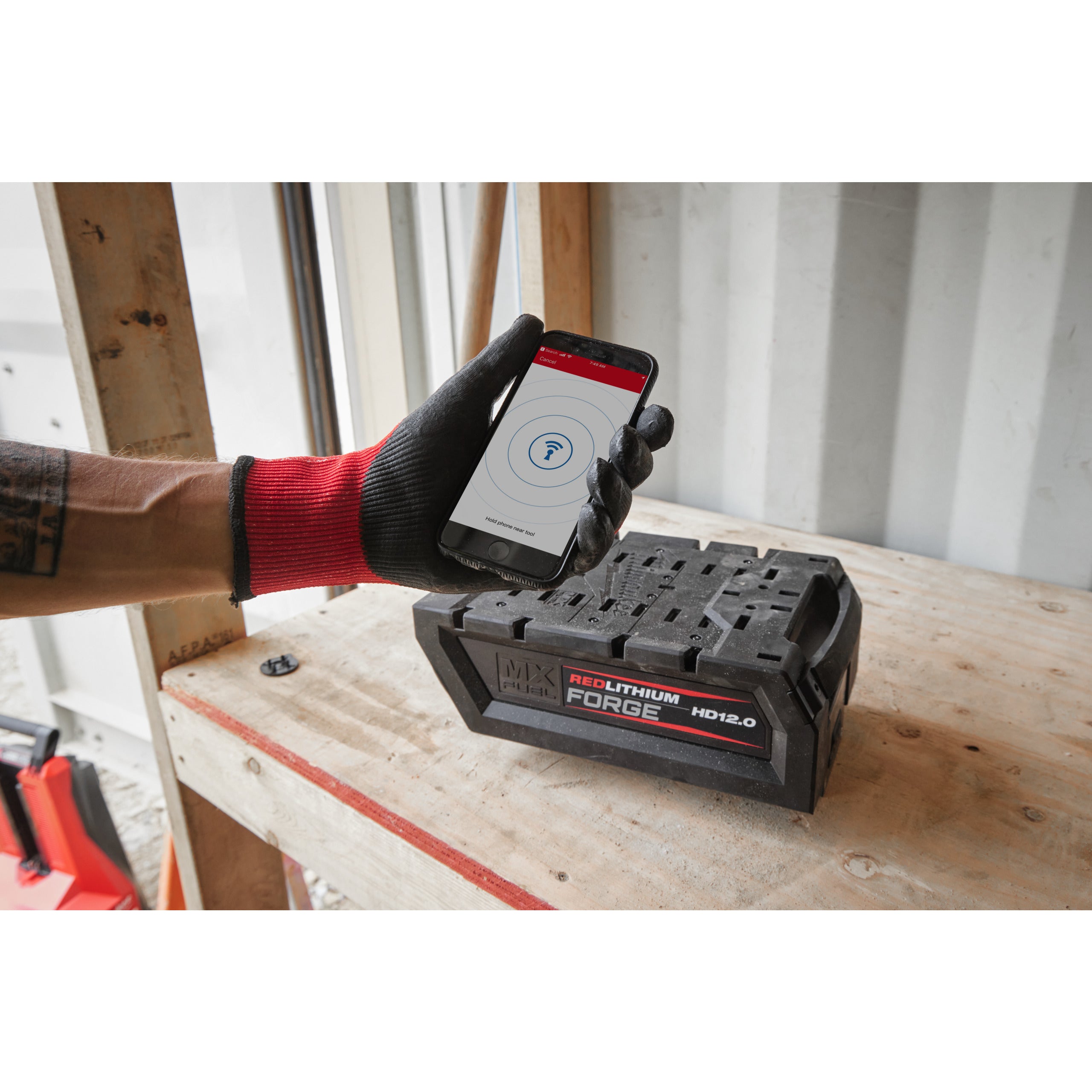 Acumulator 12.0 Ah Milwaukee MXF HD812 FORGE™, cod 4932492128