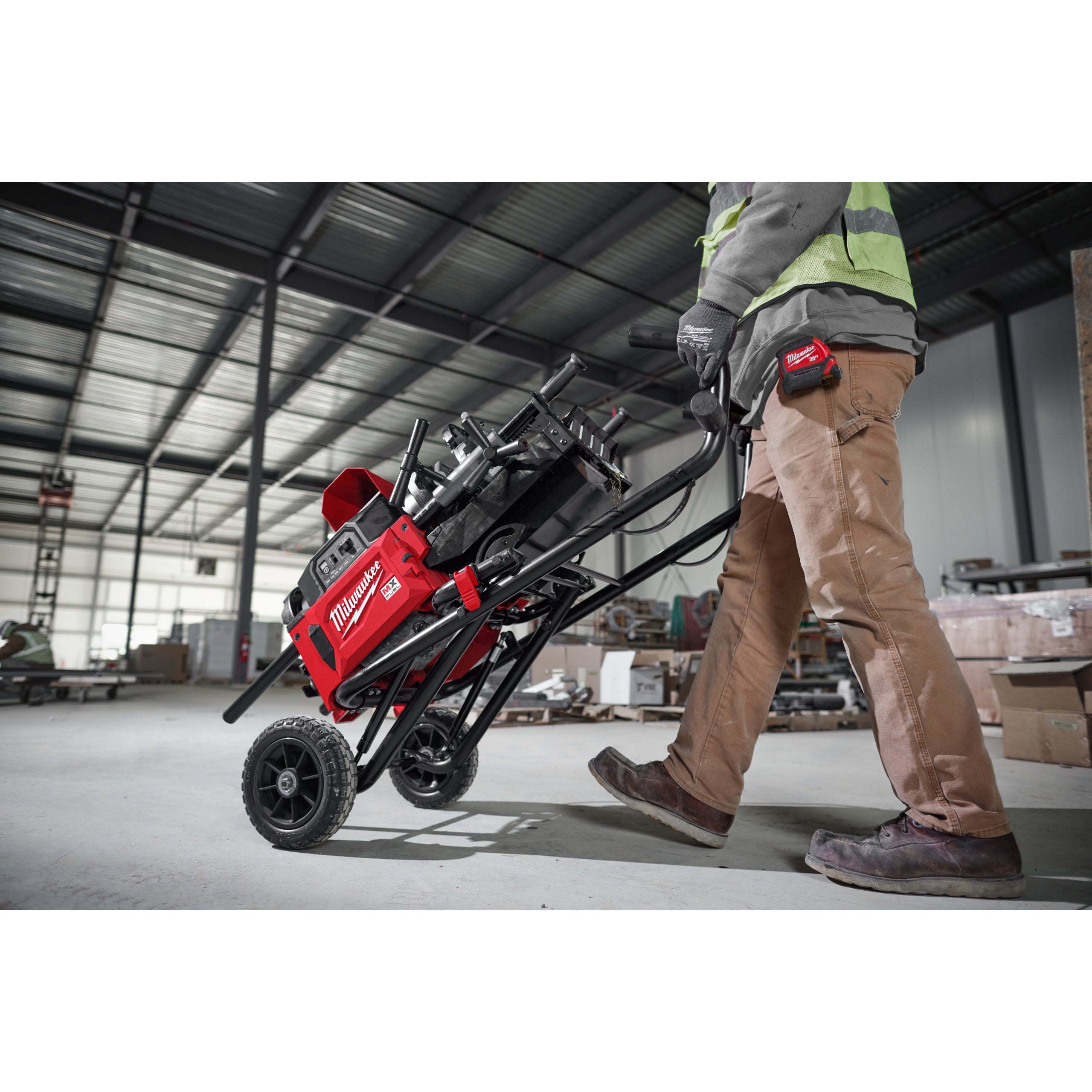 Mașină de filetat și canelat țevi 2″ Milwaukee MXF PTR2-0 ONE-KEY™, cod 4933498324