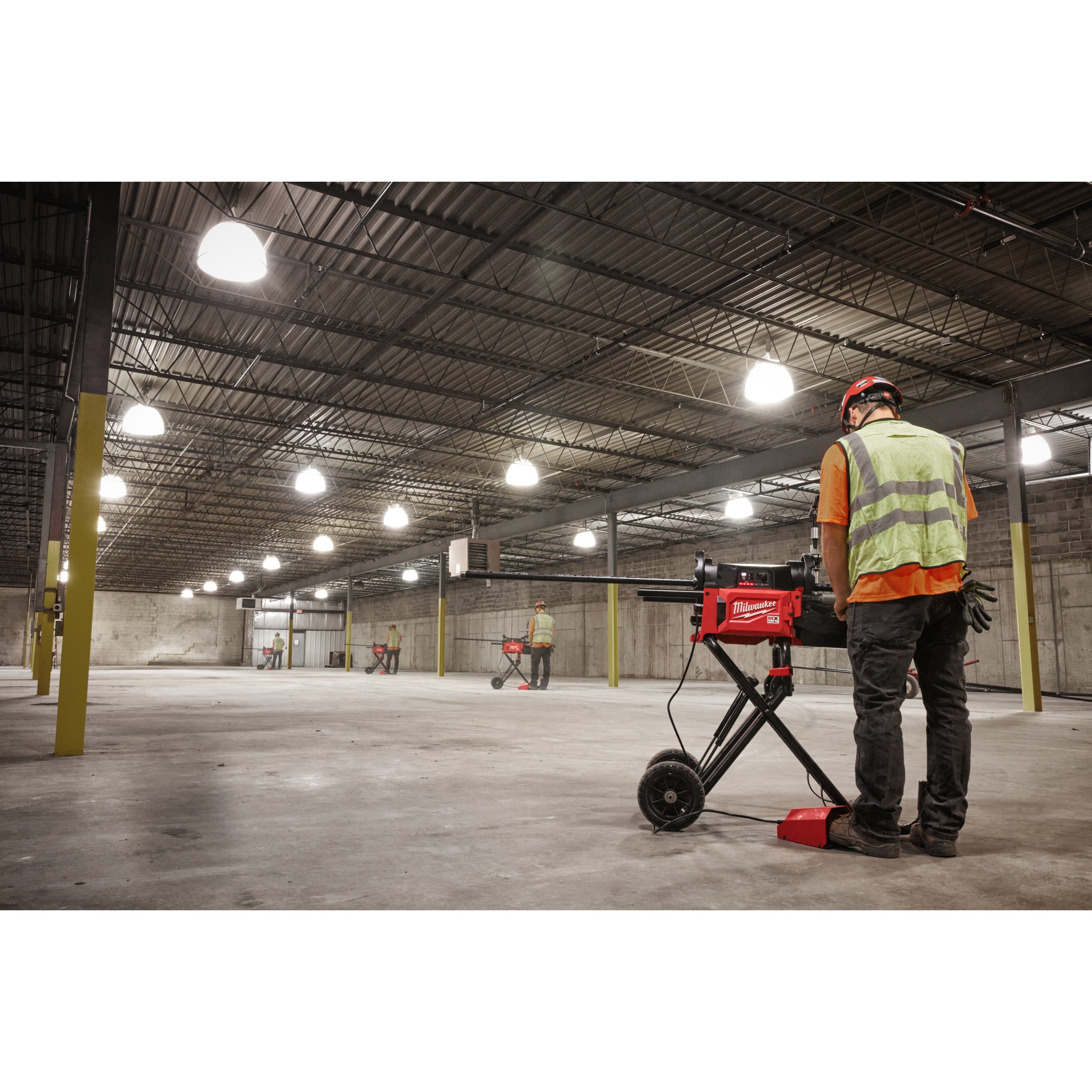 Mașină de filetat și canelat țevi 2″ Milwaukee MXF PTR2-0 ONE-KEY™, cod 4933498324