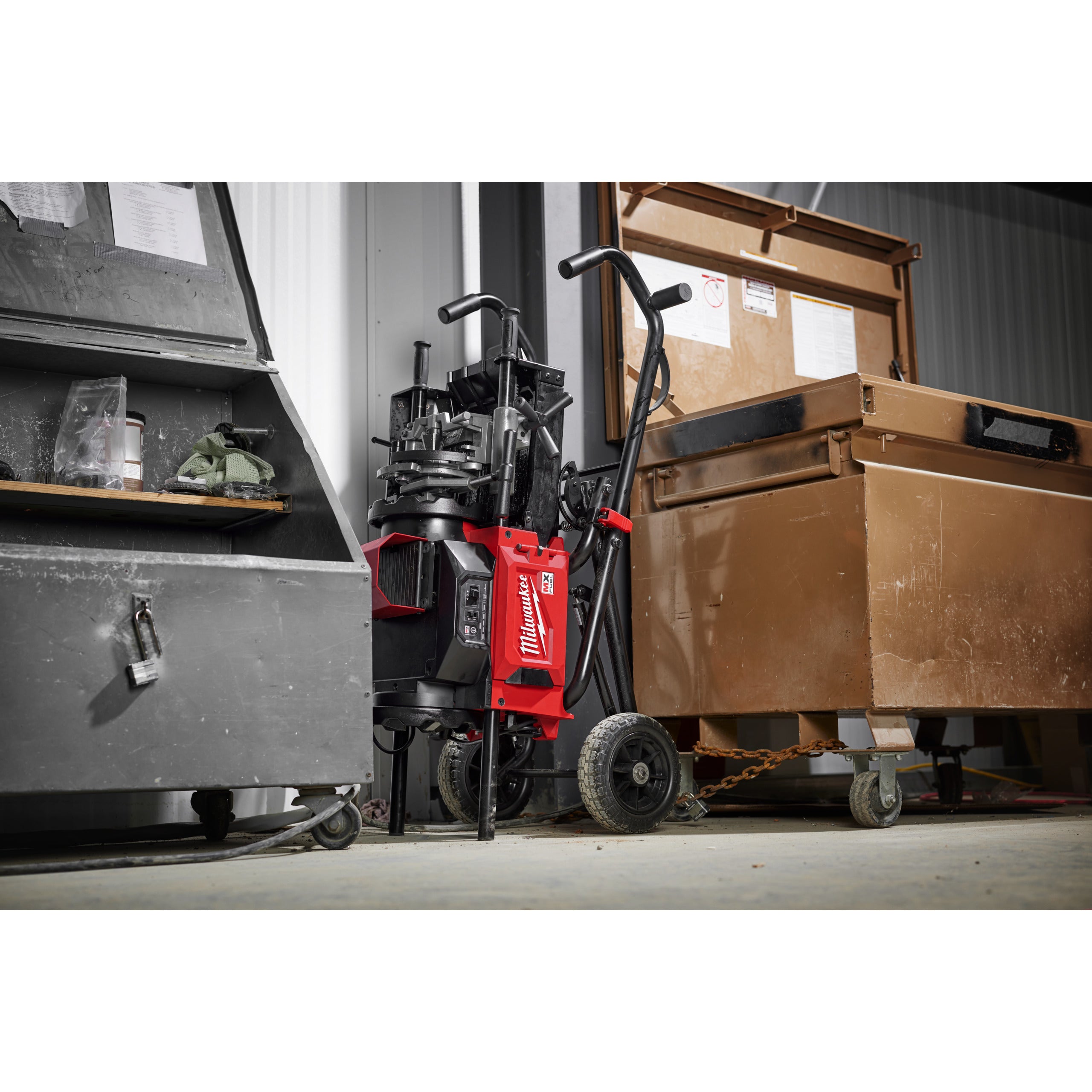Mașină de filetat și canelat țevi 2″ Milwaukee MXF PTR2-0 ONE-KEY™, cod 4933498324