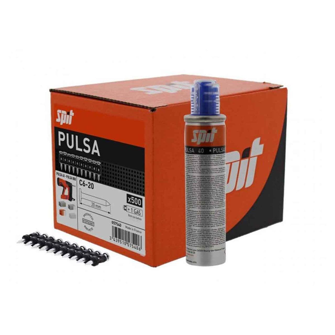 Cuie EJOT PULSA C6 20, 500 BUC + 1 doză gaz, cod 9999703376 - BIG STORE (Dynamic Tools SRL)