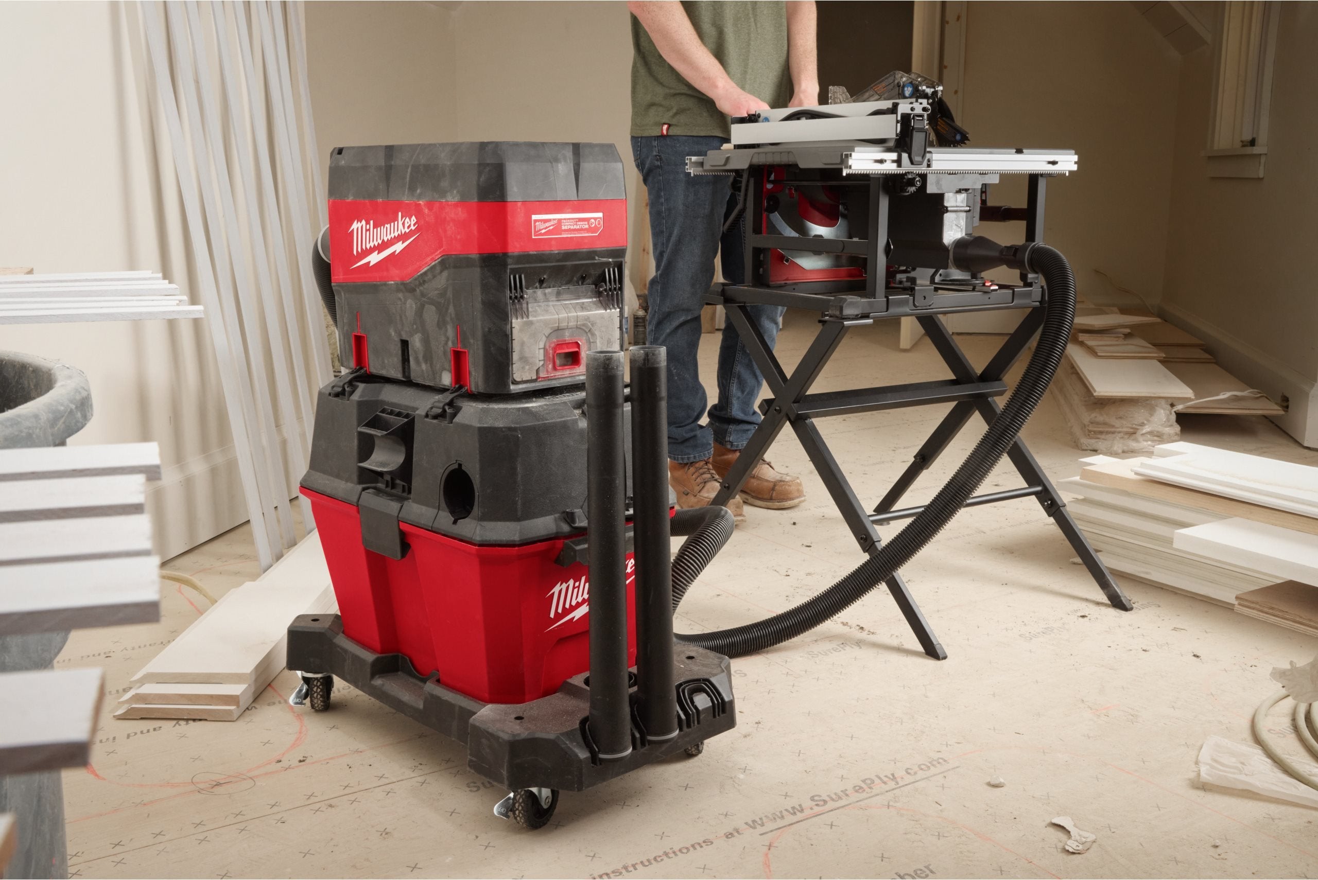 Separator de praf Milwaukee PODS-1 compatibil PACKOUT™, cod 4932498256