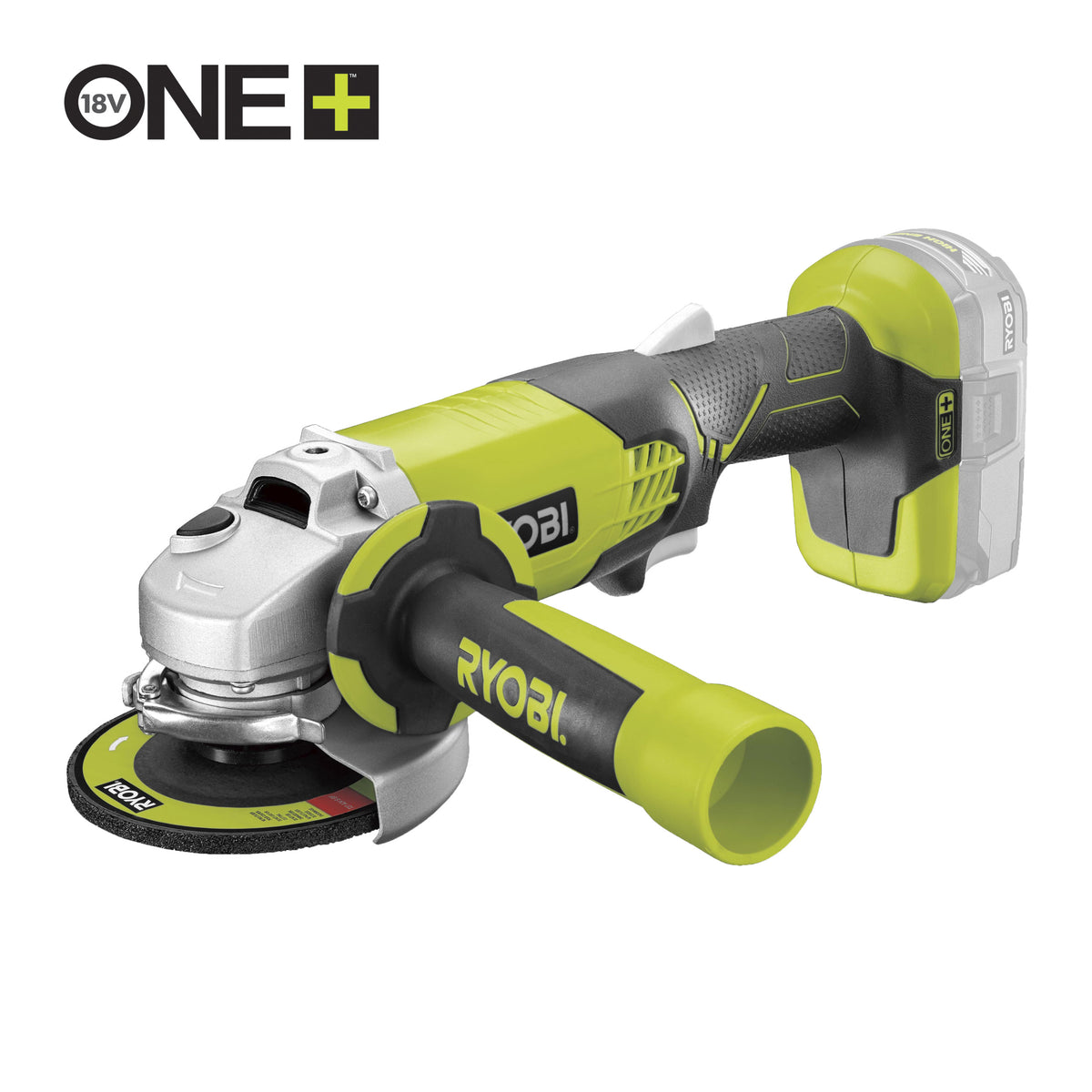 Polizor unghiular 18V ONE+™ Ryobi R18AG-0, cod 5133001903