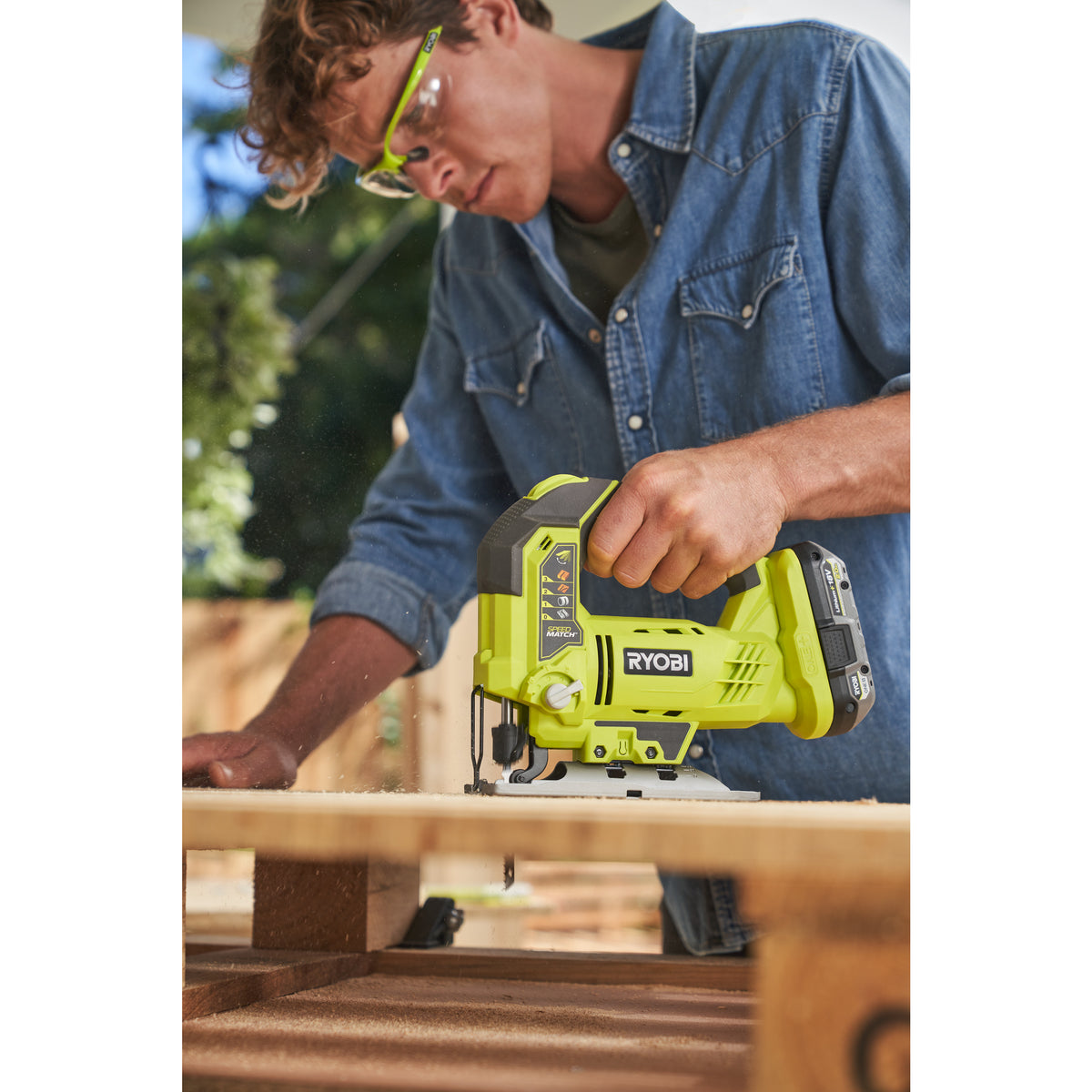 Fierăstrău pendular 18V ONE+™ Ryobi R18JS-0, cod 5133002158