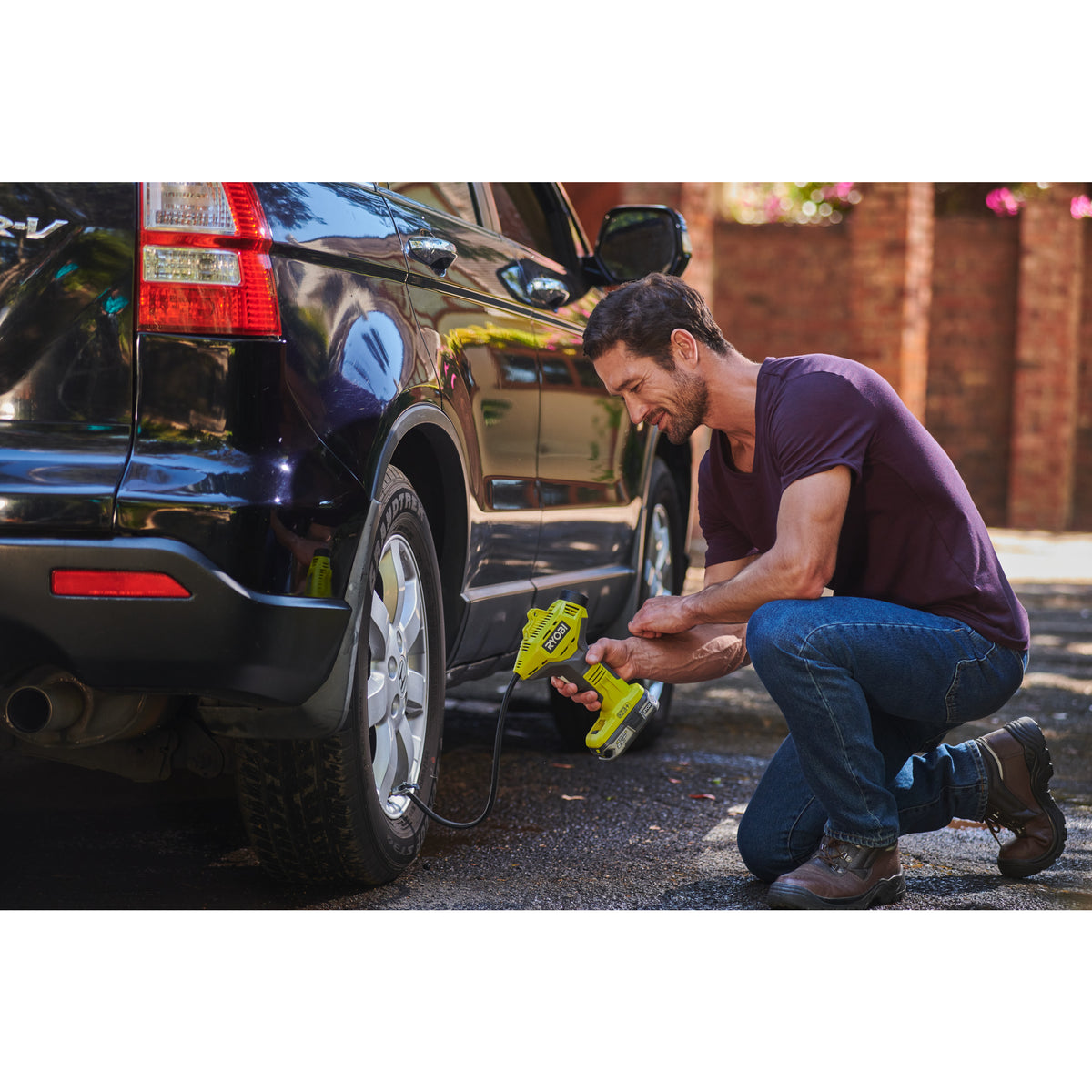 Pompă aer de înaltă presiune 18V ONE+™ Ryobi R18PI-0, cod 5133003931