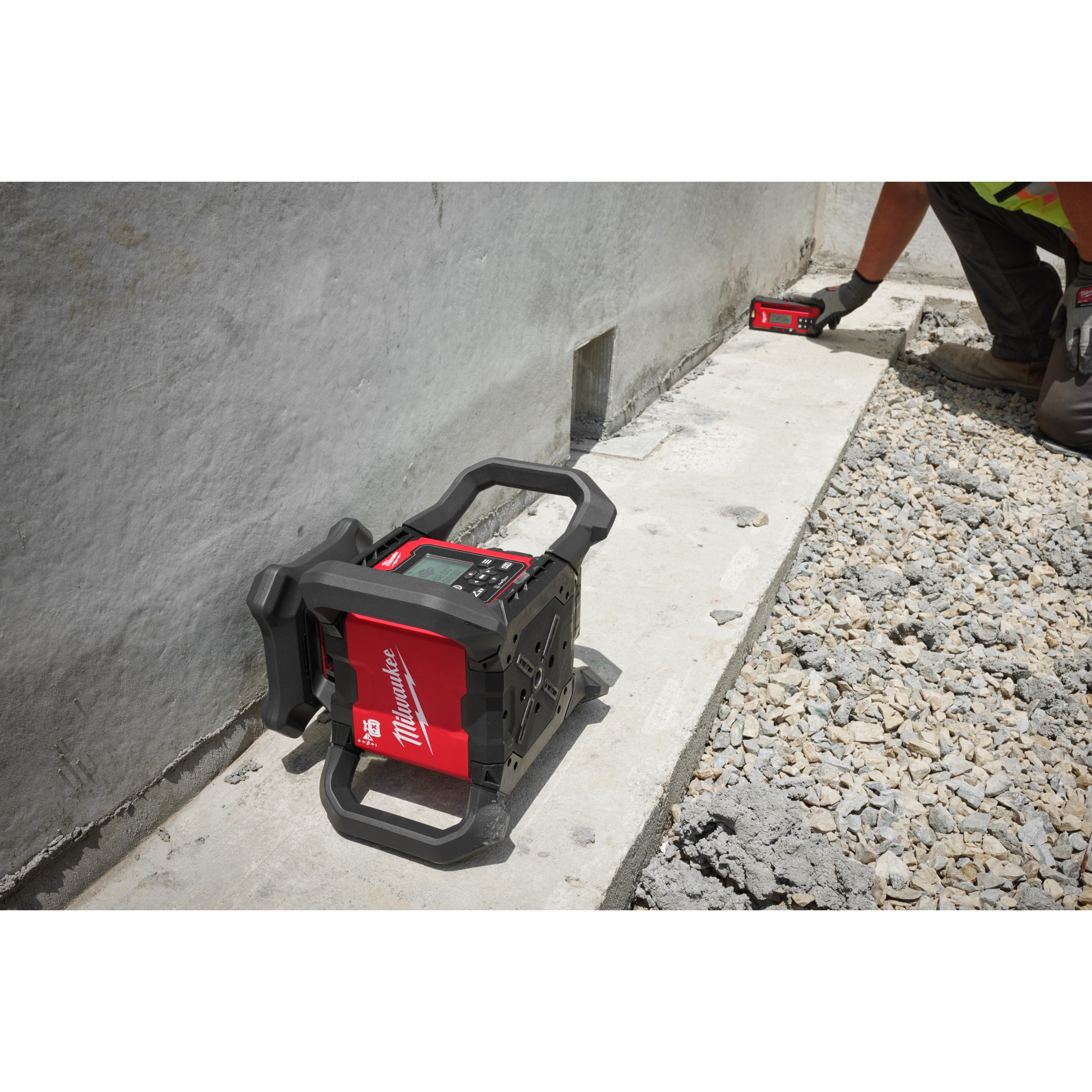 Detector 1200 m nivelă laser rotativă Milwaukee RD1200, cod 4932493207