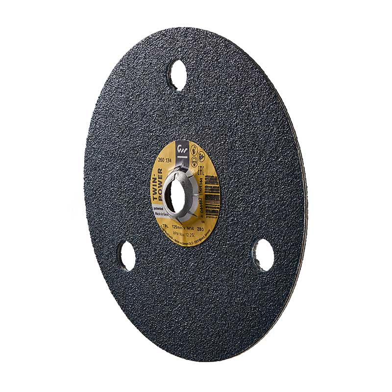 Disc TWINPOWER zirconiu 125 mm, M14 Gunter Wendt GmbH