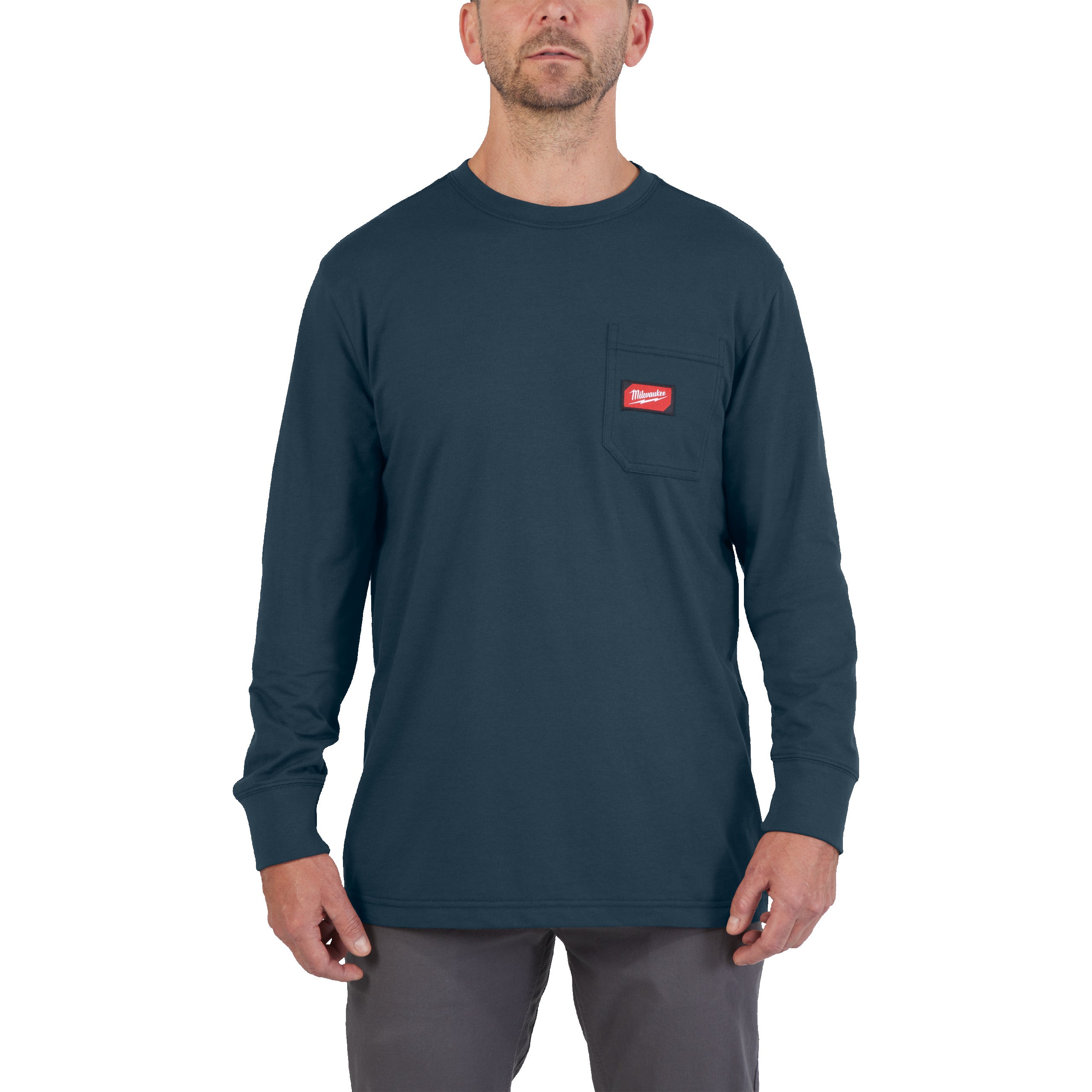 Bluză lucru Milwaukee WT LS BLU M, cod 4932493044