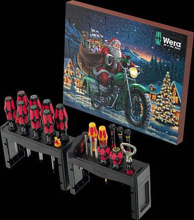 Set unelte WERA 28 piese (Advent Calendar 2025)