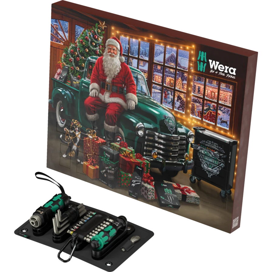 Advent calendar 2026 Wera 24 piese, cod 05136614001