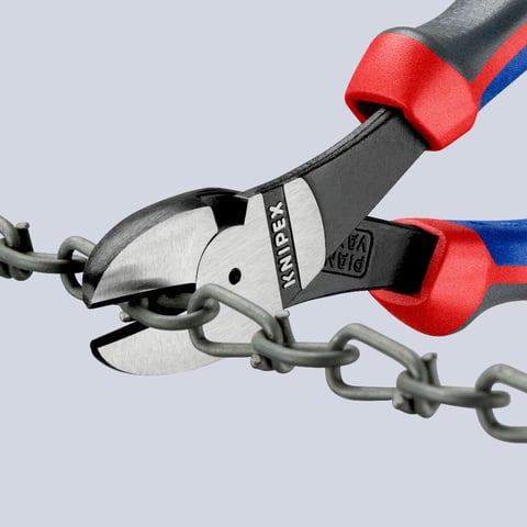 Tăietori diagonali cu pârghie înaltă și mânere comfort KNIPEX 7402180