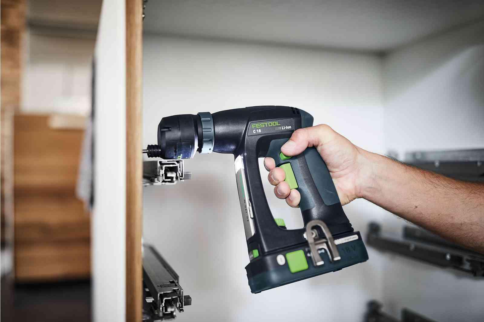 Mașină de găurit și înșurubat cu acumulator, 18V, Festool C 18 HPC40 I-Plus, 4Ah, cod 577427 - BIG STORE (Dynamic Tools SRL)