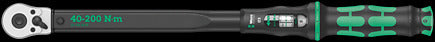 Cheie dinamometrică Wera Click-Torque C 3 cu clichet reversibil, 40–200 Nm, cod 05075622001