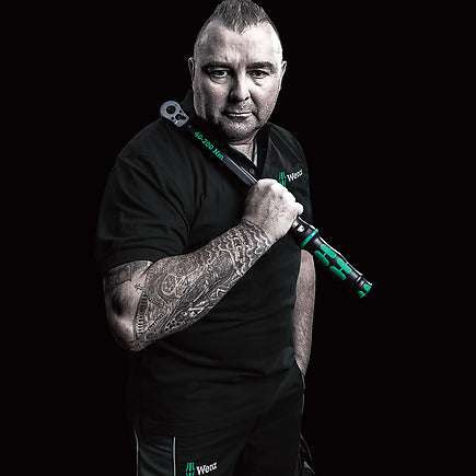 Cheie dinamometrică Wera Click-Torque B 1 cu clichet reversibil, 10–50 Nm, cod 05075610001