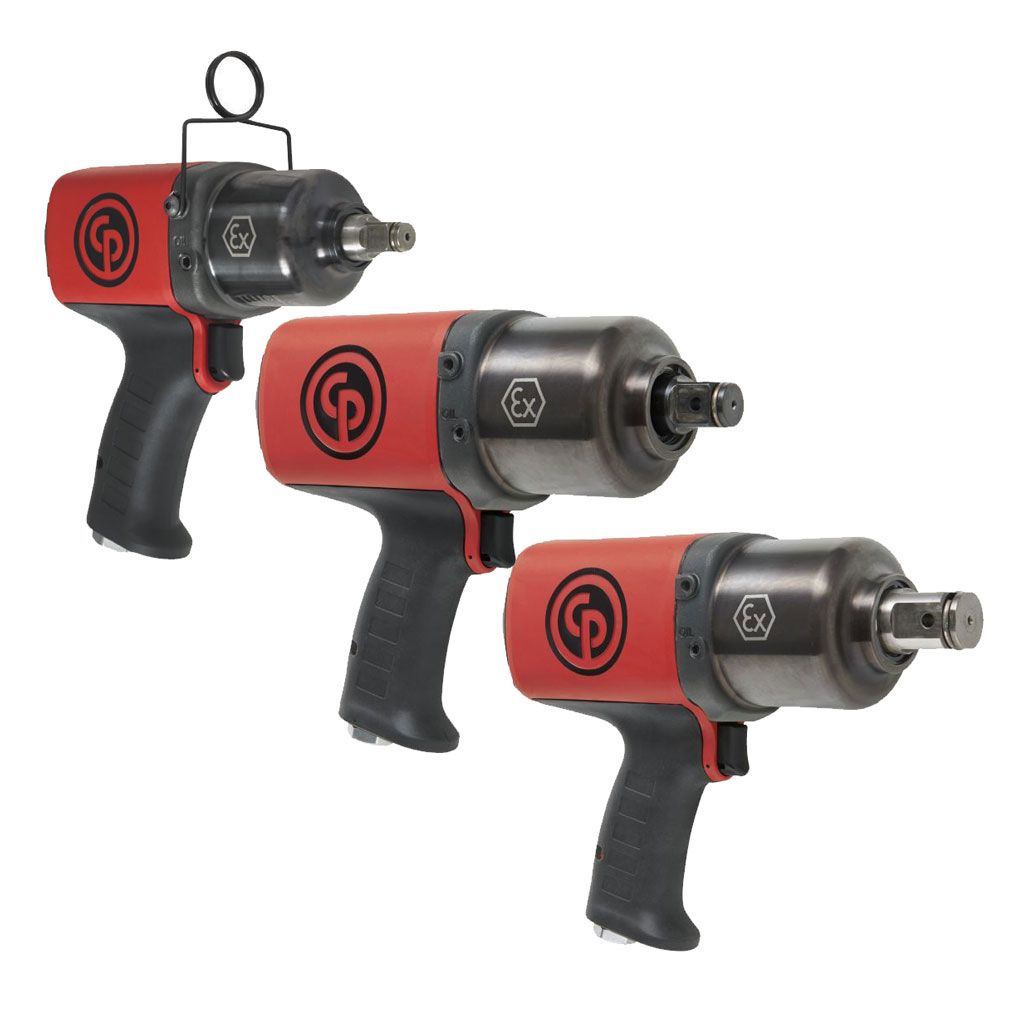 CP6768EX-P18D Cheie de impact pneumatică tip pistol ATEX 3/4" Chicago Pneumatic, cod 6151590580