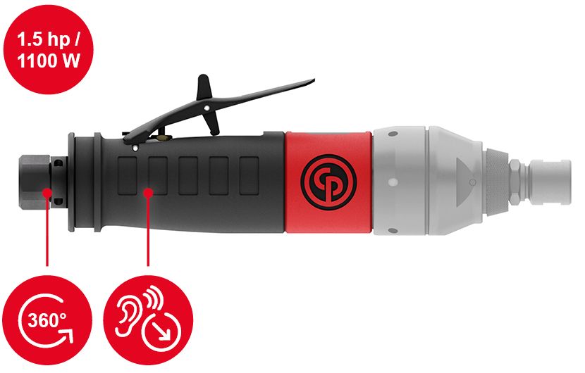 CP3550-120 Polizor drept pneumatic 1/4" (6 mm) Chicago Pneumatic, cod 6151600620