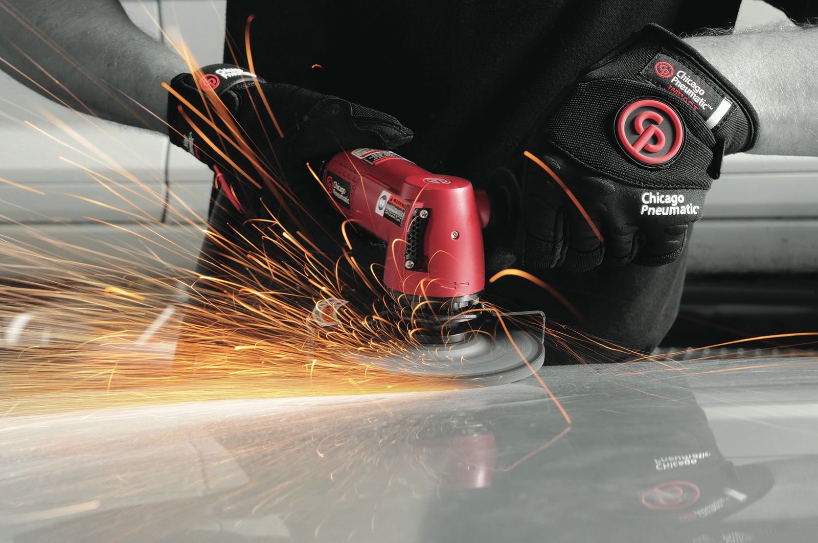 CP9121AR Polizor unghiular pneumatic 5" (125 mm) Chicago Pneumatic, cod 6151957321