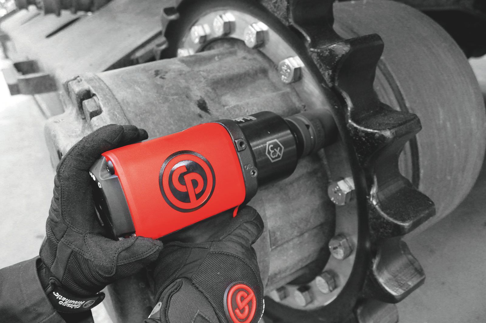 CP6768EX-P18D Cheie de impact pneumatică tip pistol ATEX 3/4" Chicago Pneumatic, cod 6151590580