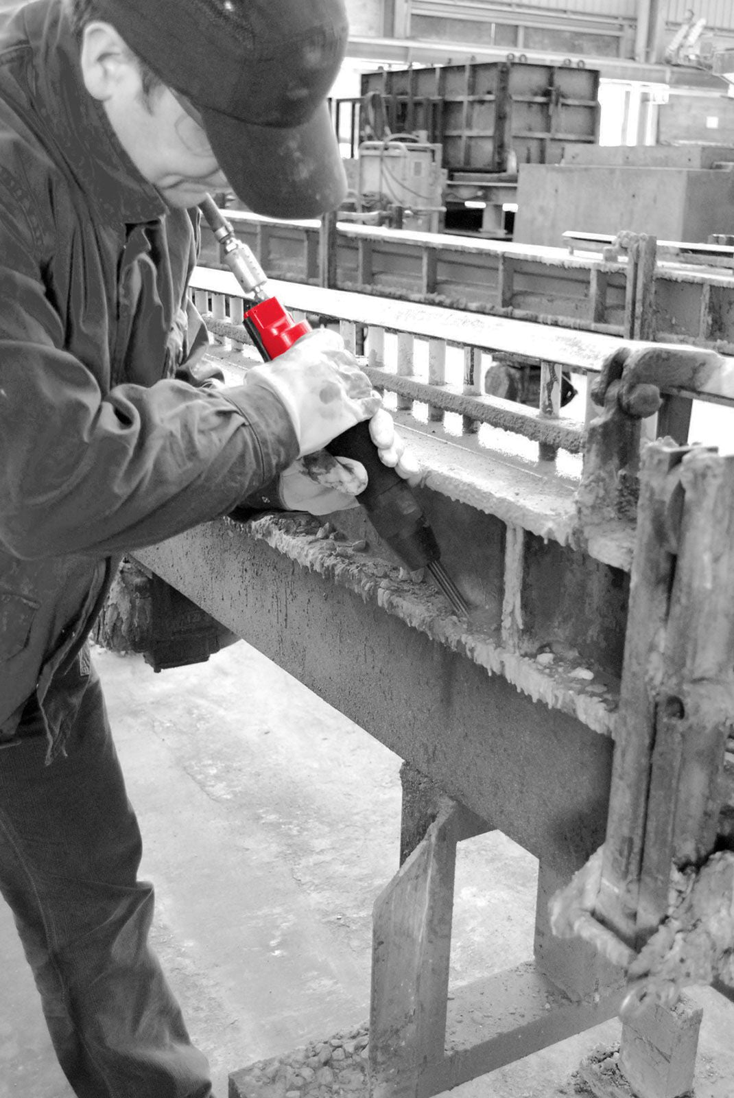 B16MV Curățător pneumatic cu ace 1/8" X19 Chicago Pneumatic, cod 6151740500