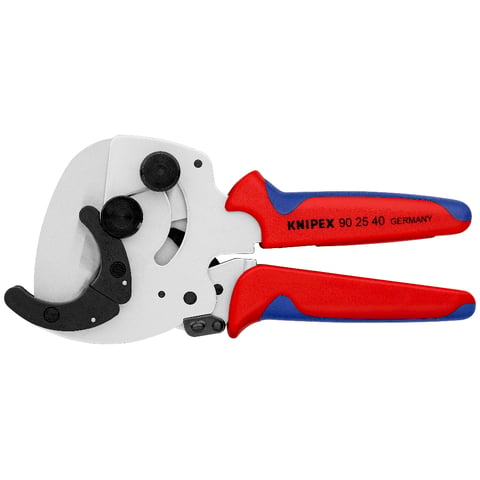 Tăietor tuburi compozite și plastic cu clichet KNIPEX 902540