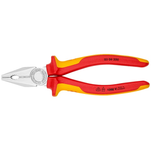 Clești combinați izolați VDE KNIPEX 0306200