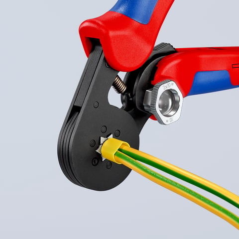 Clești autoajustabili crimpare mansoane cu acces lateral KNIPEX 975314