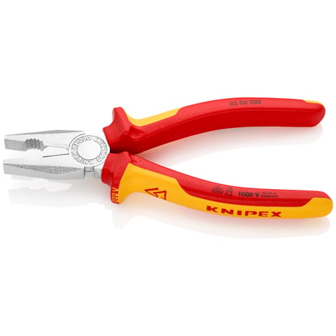 Clești combinați izolați VDE KNIPEX 0306200