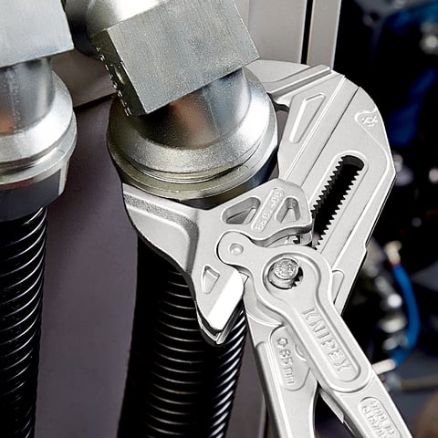 Clește-cheie XL reglabil KNIPEX pentru țevi și pompe de apă, 400mm, cod 8603400