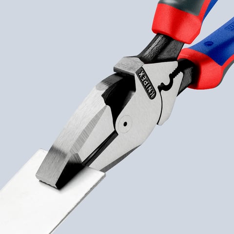 Clești cu vârf ascuțit și tăișuri laterale KNIPEX "Lineman's Pliers" 0912240