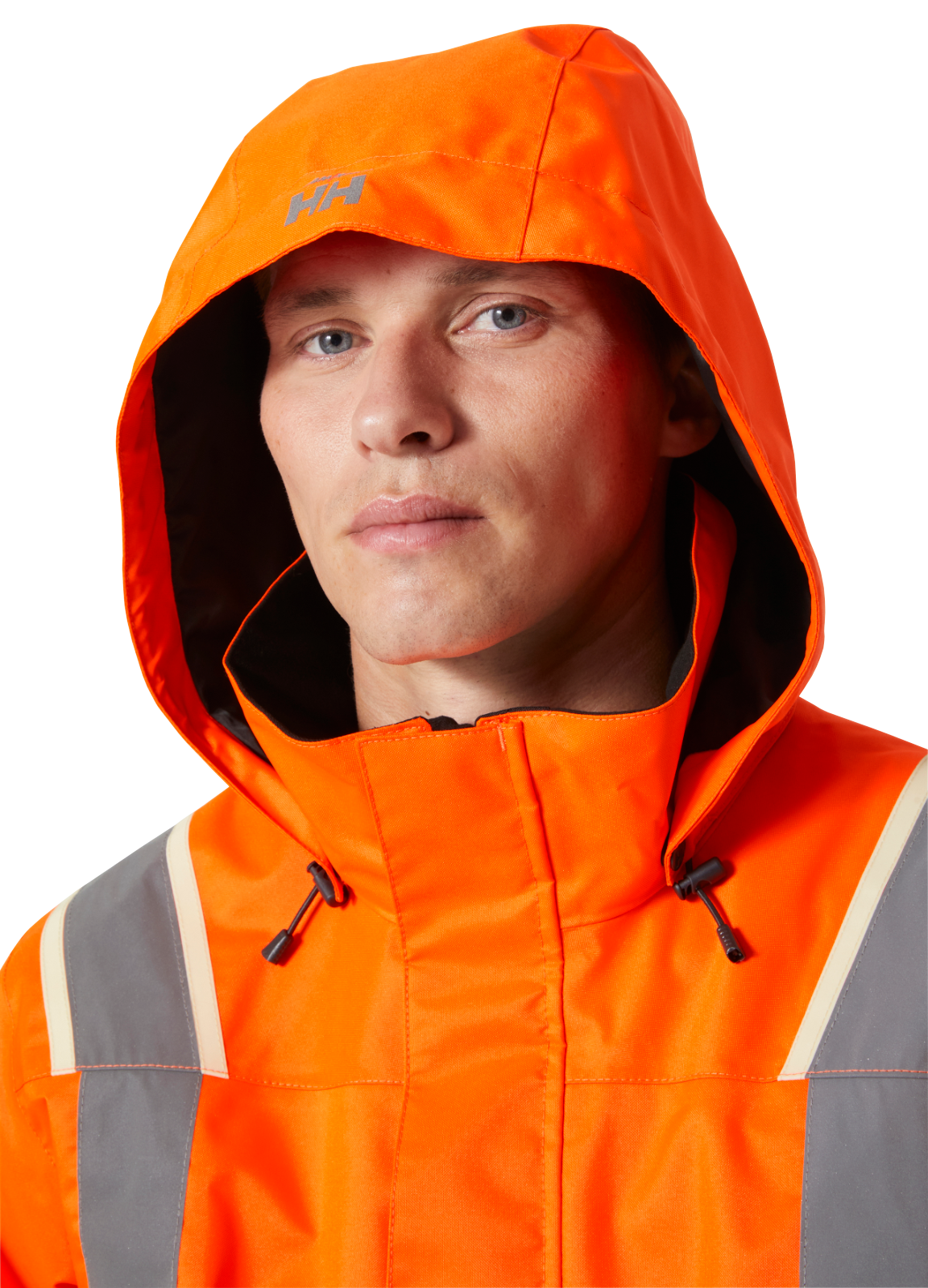 Geacă cu glugă Helly Hansen UC-ME Shell, impermeabilă, reflectorizantă, HVC3