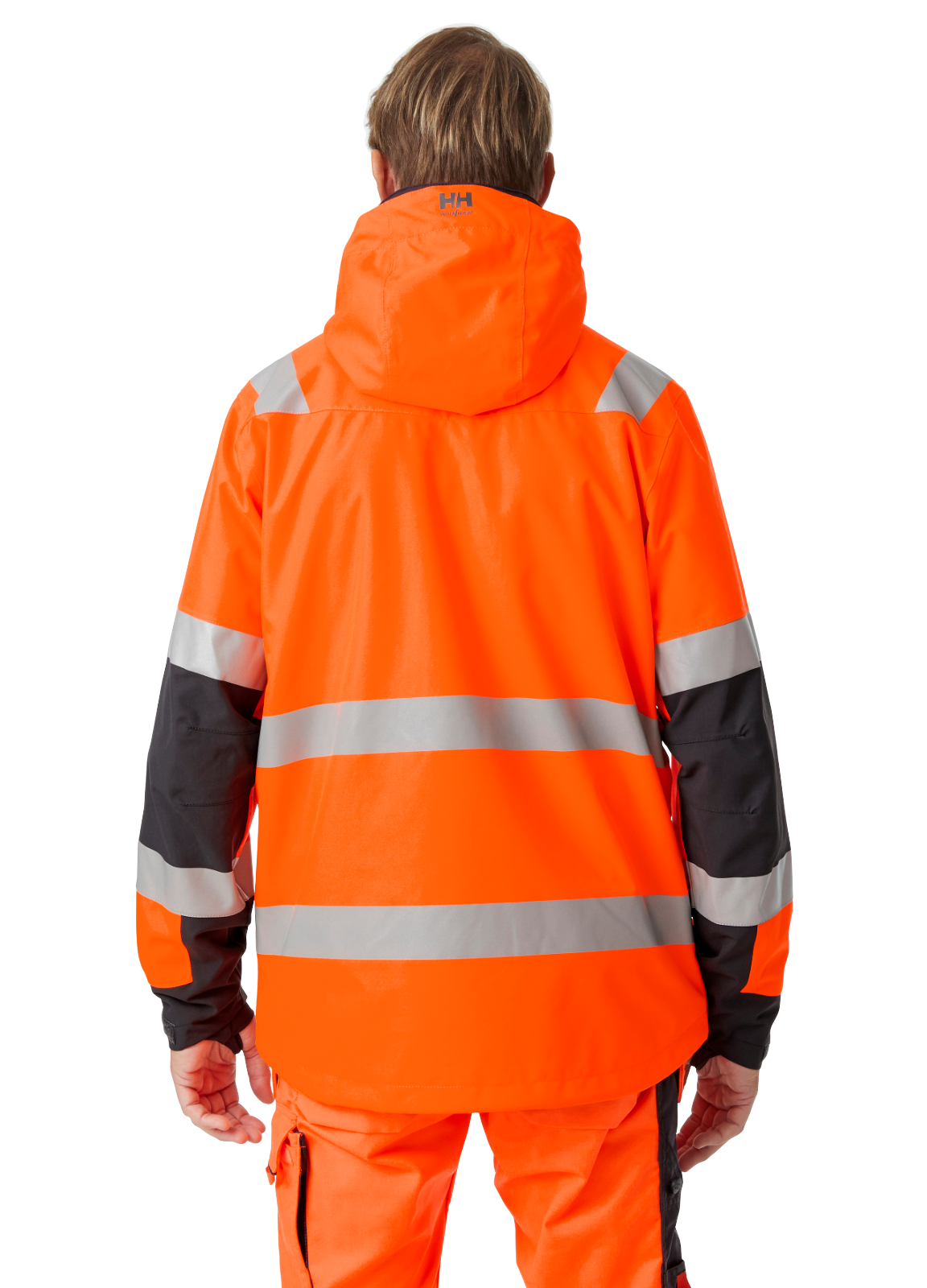 Geacă Helly Hansen Alna 2.0 Shell cu glugă, impermeabilă, reflectorizantă, HVC2, 3