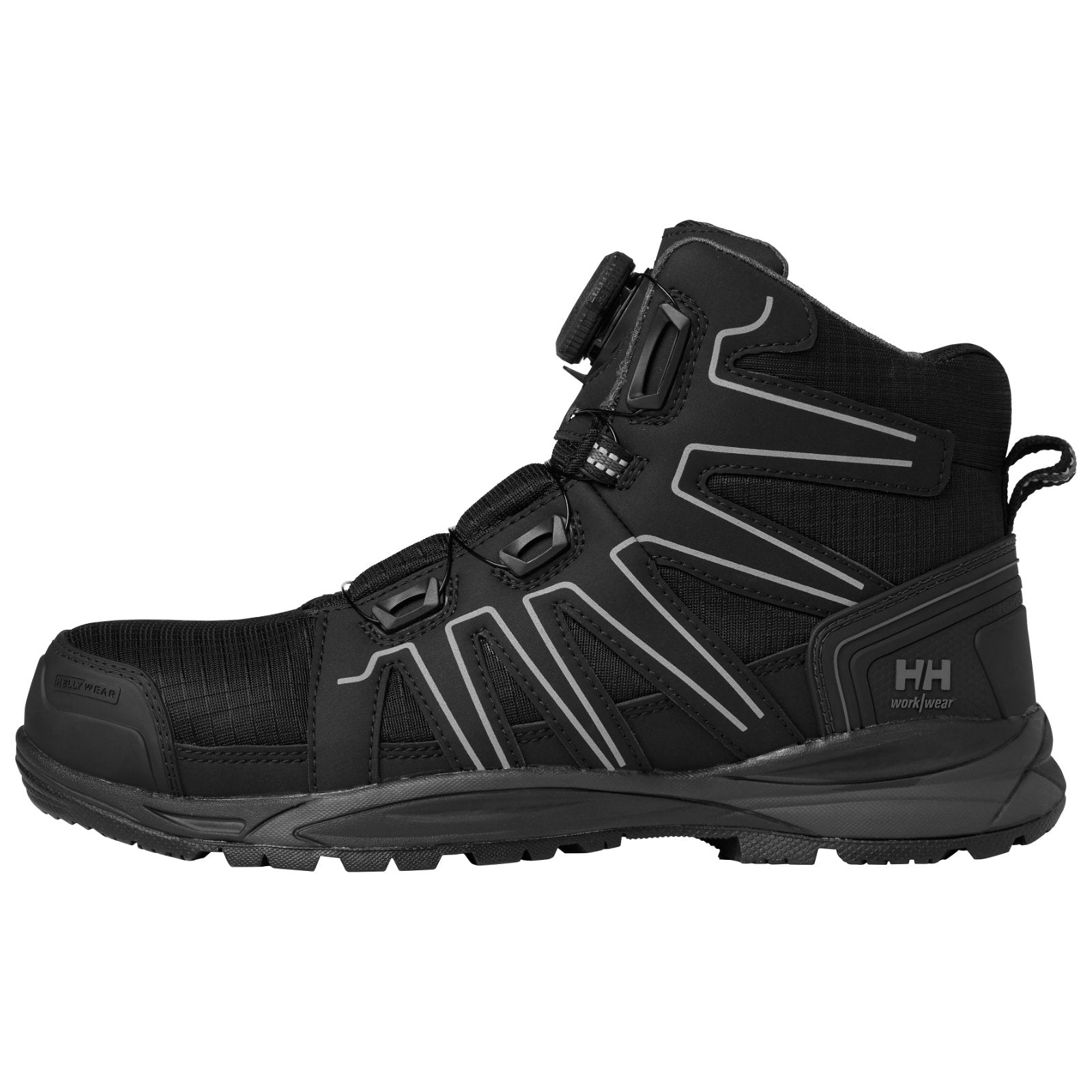 Ghete protecție Helly Hansen Manchester Mid BOA S3, negru/gri