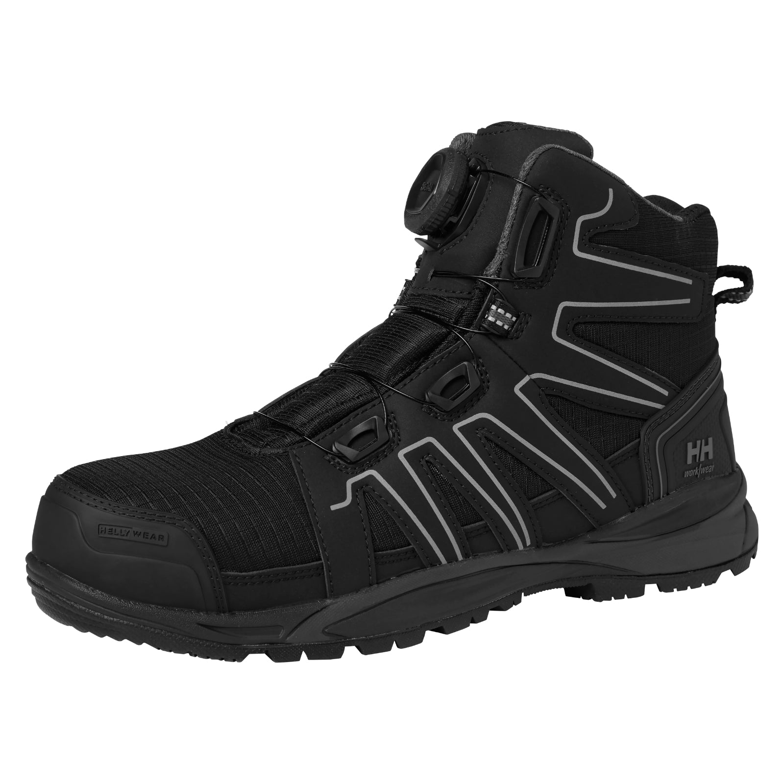 Ghete protecție Helly Hansen Manchester Mid BOA S3, negru/gri