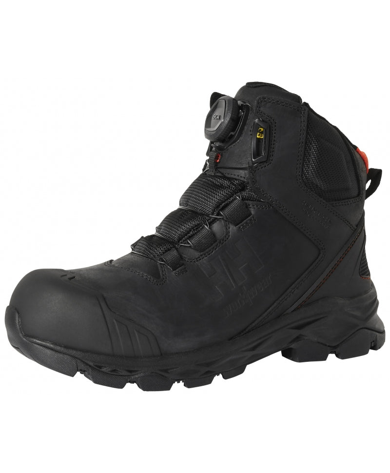 Ghete protecție Helly Hansen Oxford Mid BOA HT, S3, WR, HRO, SRC, ESD, negre