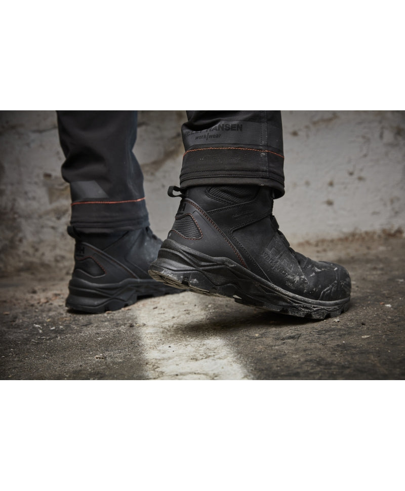 Ghete protecție Helly Hansen Oxford Mid BOA HT, S3, WR, HRO, SRC, ESD, negre