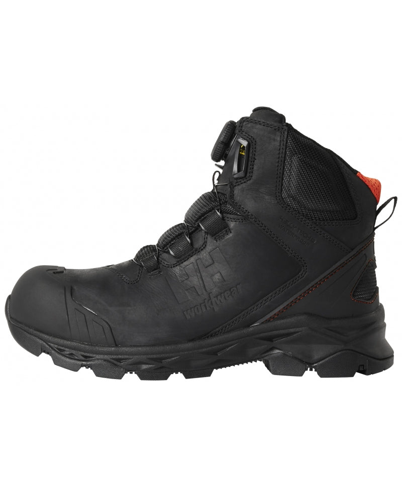 Ghete protecție Helly Hansen Oxford Mid BOA HT, S3, WR, HRO, SRC, ESD, negre