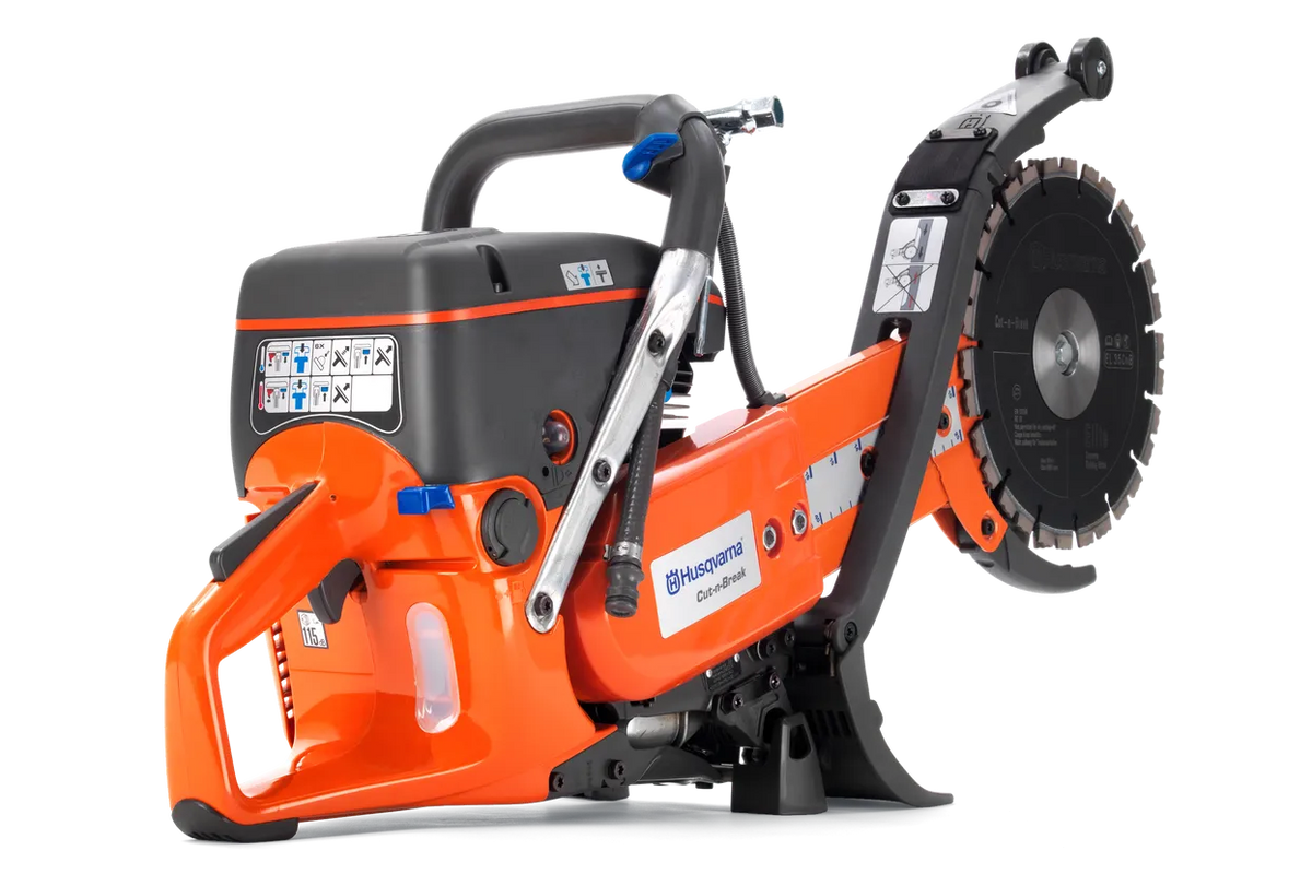 Mașină de tăiat beton și asfalt Husqvarna K 760 Cut-n-Break II, adâncime 400mm, diametru disc 230mm, putere 3,7kW, fără disc, cod 967195701